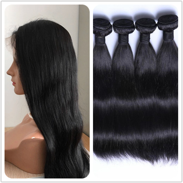 Hairweaving hair extension full cuticlenvirgin no chemical Indian long hair bundles body wave style YL068